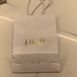 Authentic Dior Shopping Bag
